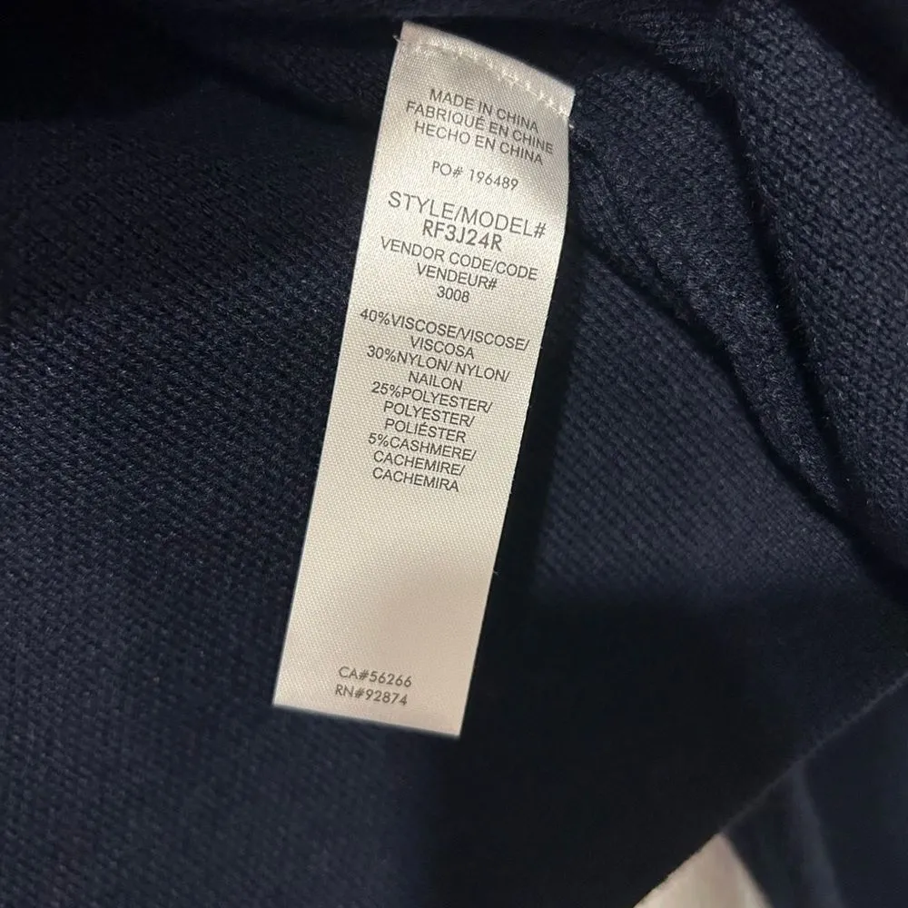 SPLENDID Estelle Cashblend Shrunken Coatigan Jacket Navy - Image 6