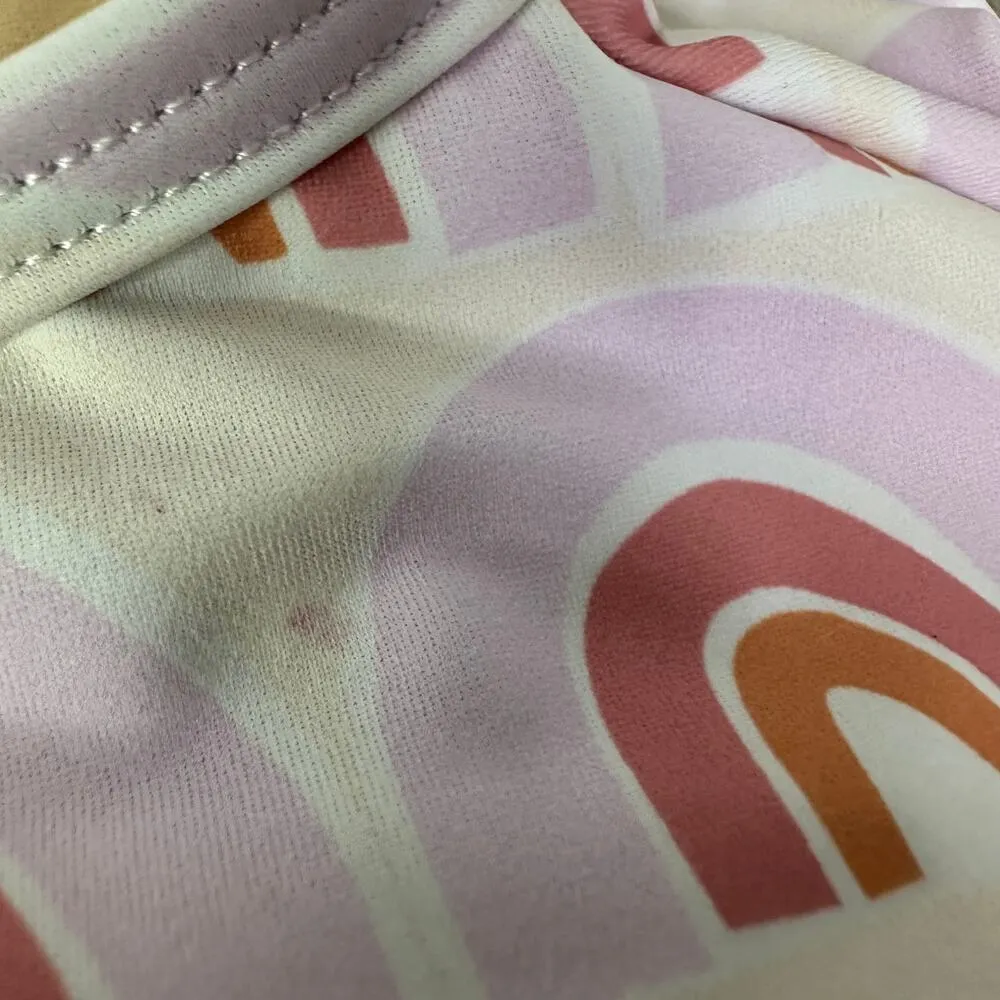 Kortni Jeane bikini Swing Top Mix n’ match Rainbow Print  size Medium - Image 3