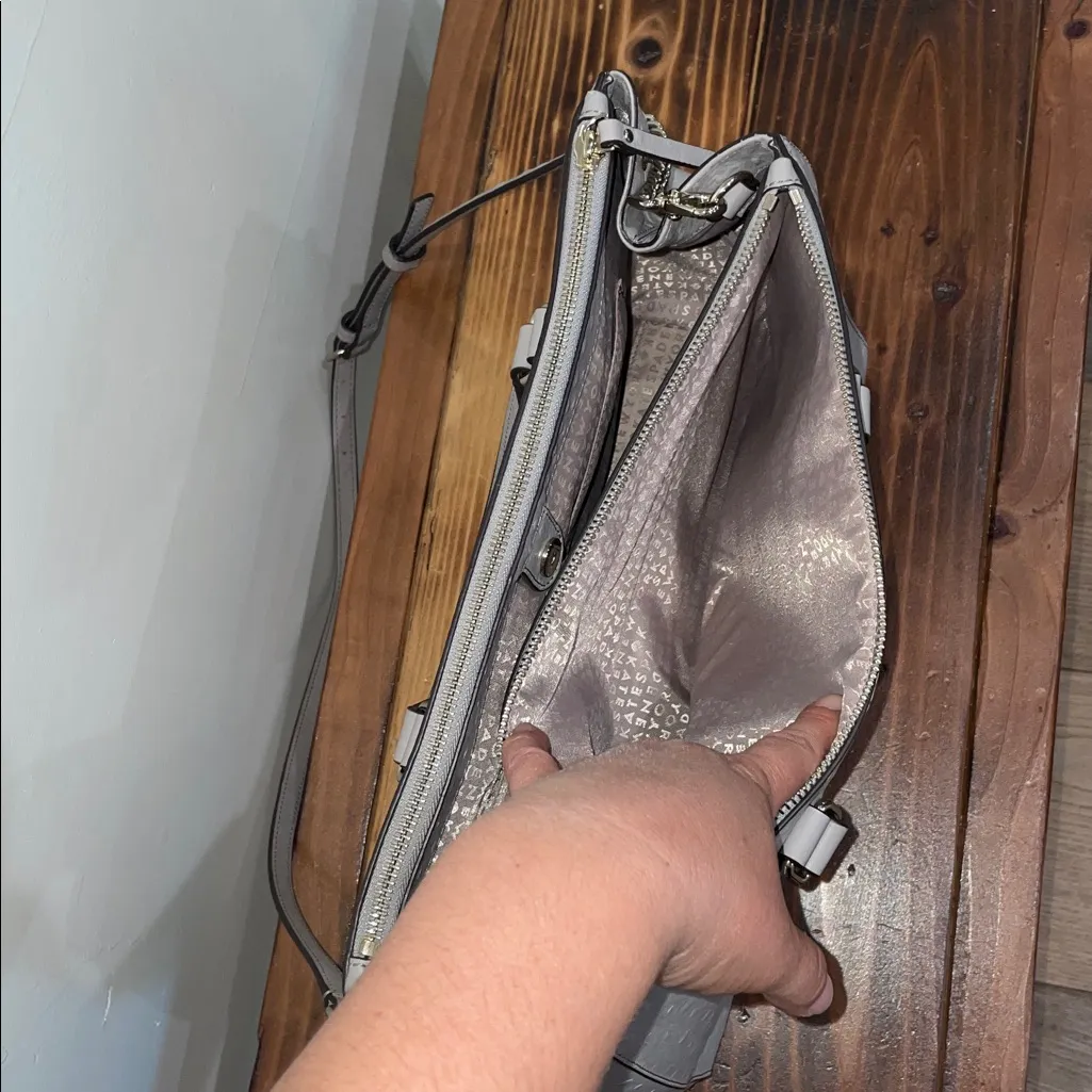 Kate Spade New York Loden Bristol Drive Ostrich Embossed Leather Bag - Image 11