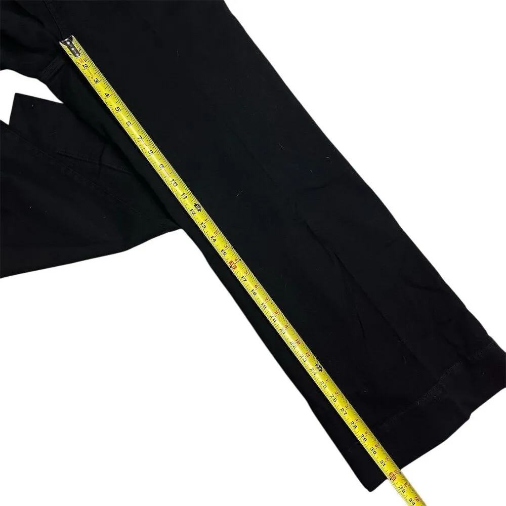 NWT J. Crew Women's Low-Rise Black Denim Trouser Jeans Size 28 Wide Leg - Image 9