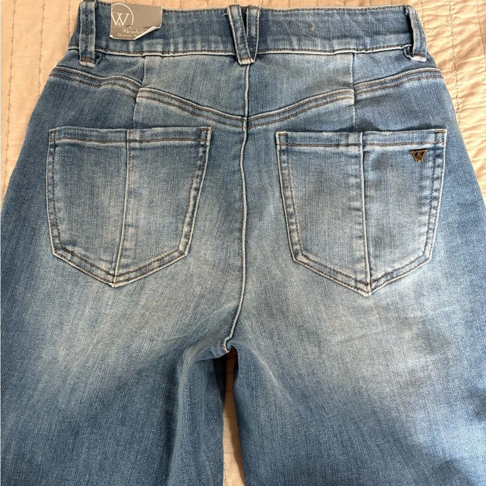 Wit and Wisdom Size O Absolution Skyrise Wide leg Jean Size 0 - Image 7