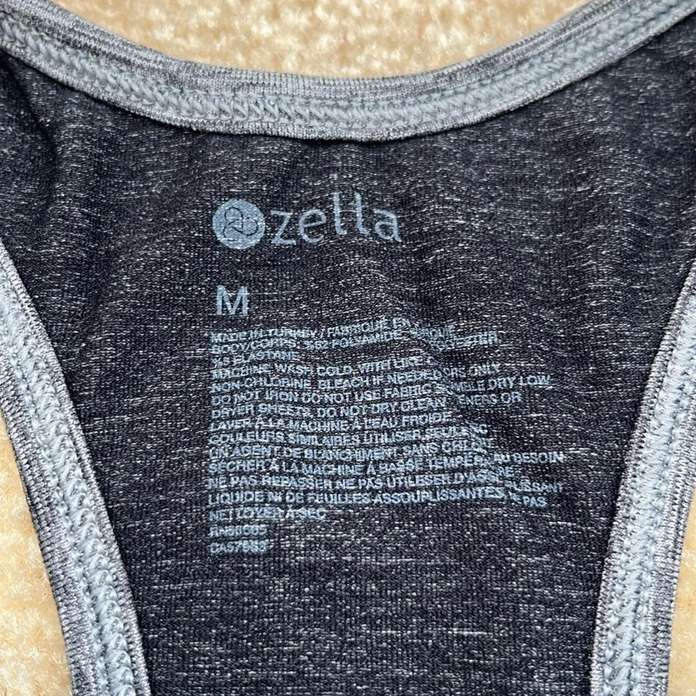 Zella Grey Workout Tank Top in Womens Size Medium - Image 5