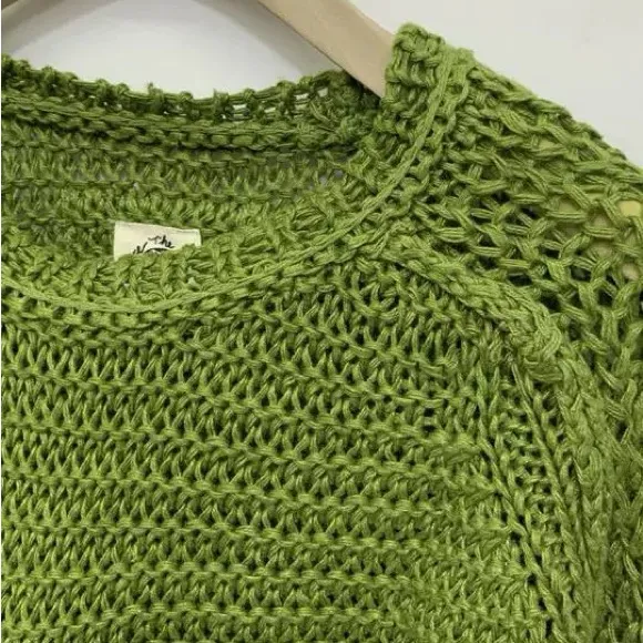 Free People We the Free Essential Linen Crew Neck Sweater - Image 4