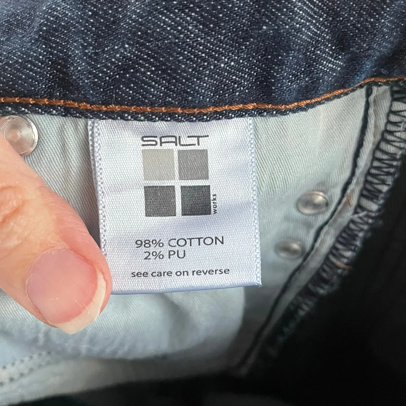 SALT Mulberry Street Women's Vintage Medium Wash Bootcut Jeans Size 30 Blue - Image 8