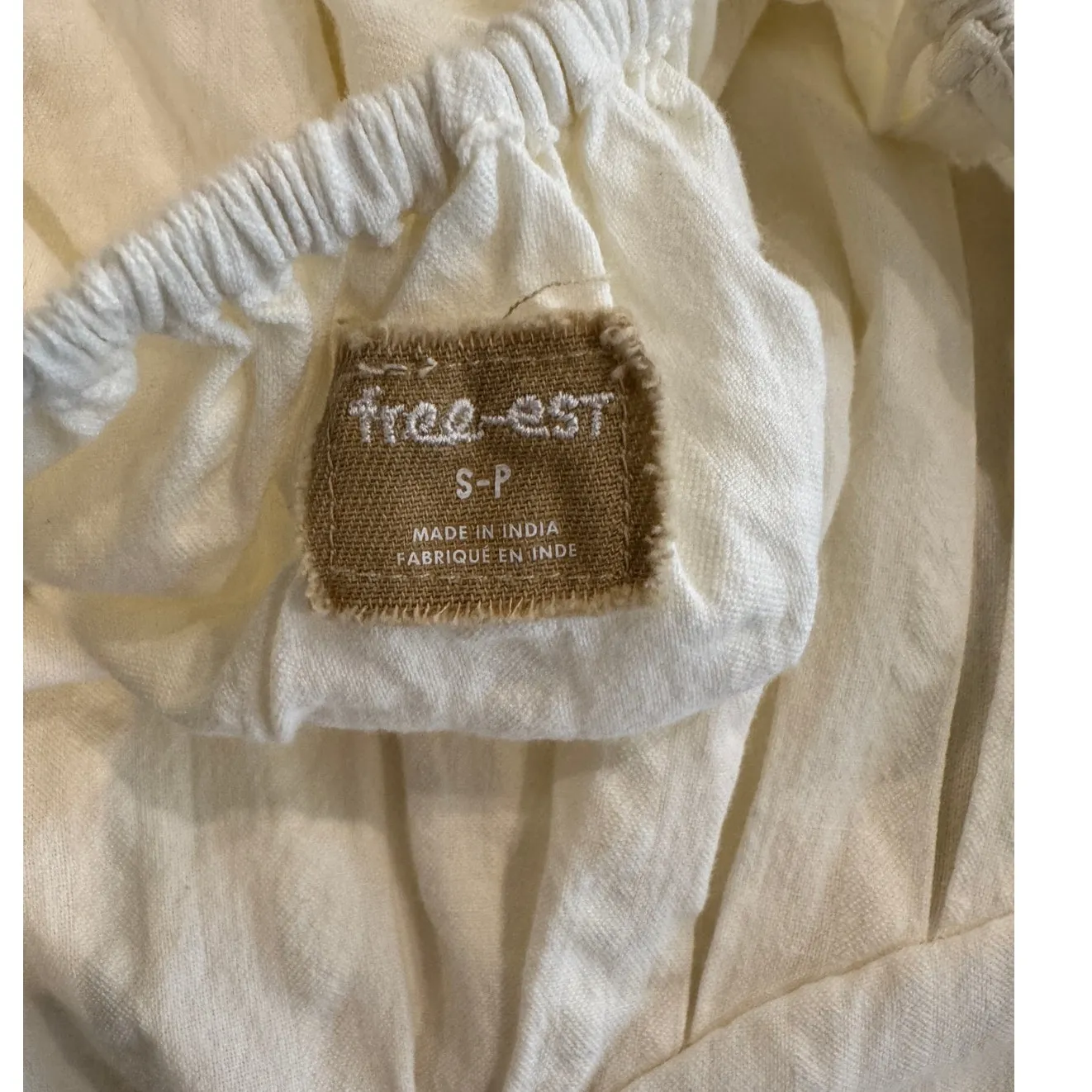 Free People Poppy Cotton Seersucker Midi Dress Size Small - Image 10