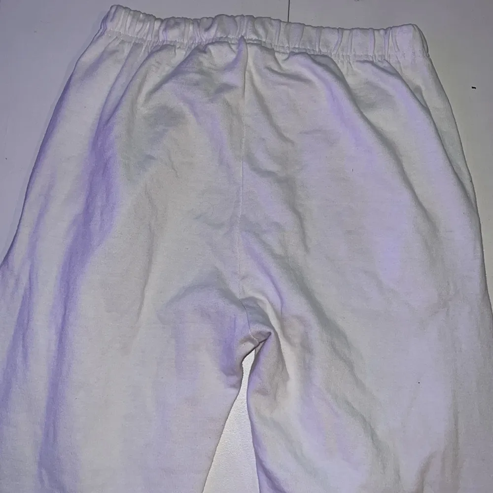 Aaliyah Y2K White graphic Sweatpants XXL - Image 6