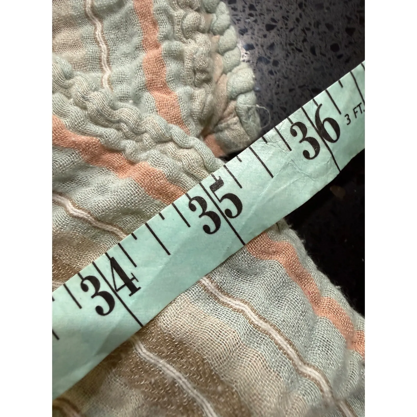 prAna Striped Gauze Button Front Sleeveless Dress Women's Small - Image 7