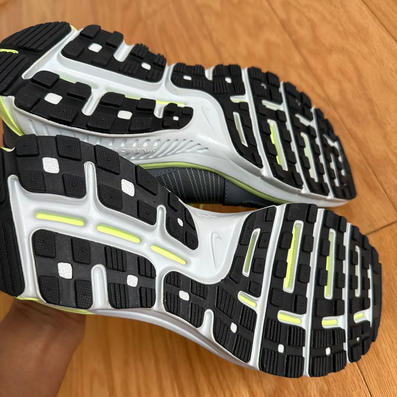 Nike sz‎ 7.5 Gray yellow Anodyne DS Air Running Shoes - Image 5