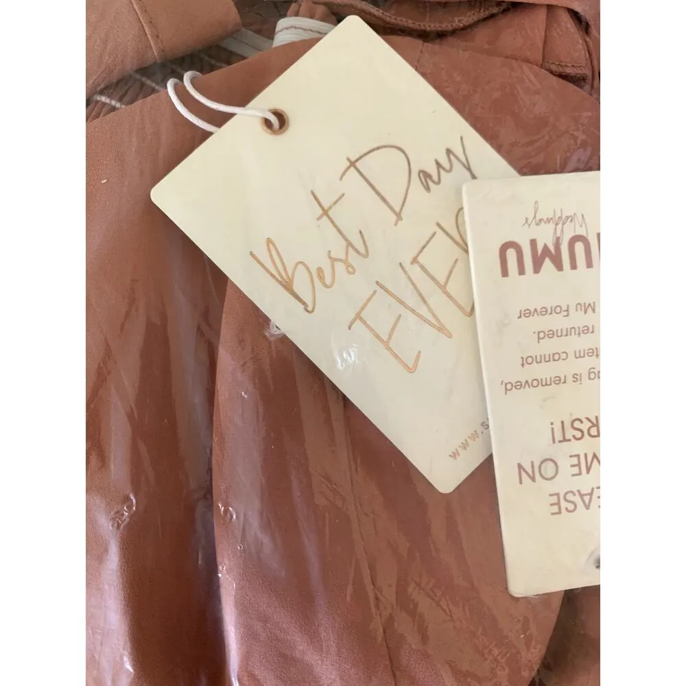 Show Me Your Mumu June Maxi Dress in Rustic Mauve Crisp S NWT - Image 9