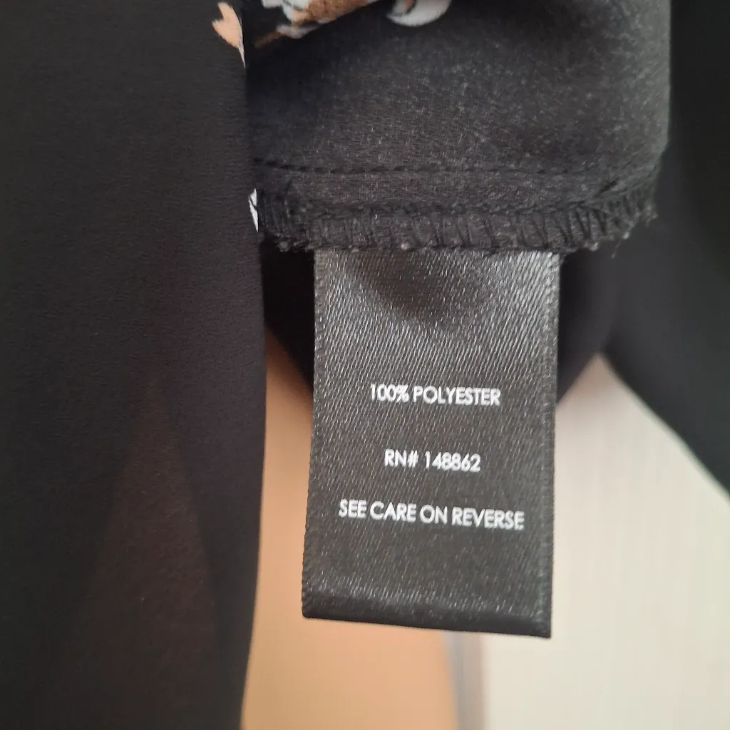 Torrid Sz 1 Black Printed Women's Top - Image 13