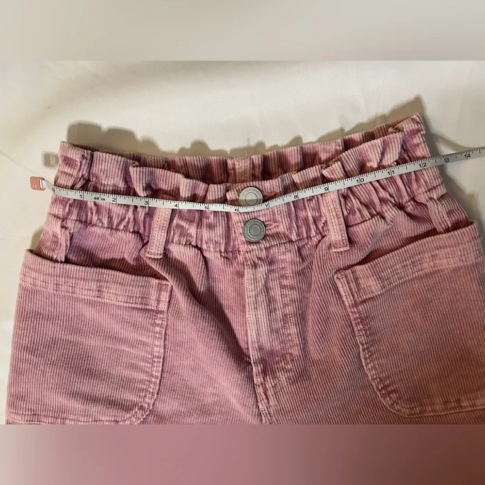 SO Goods For Life Pink Corduroy High Waisted Shorts - Image 8