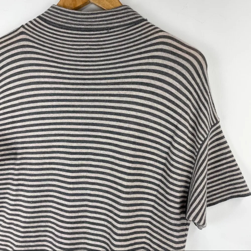 Eileen Fisher Merino Wool Stripe Mini Dress - Image 2