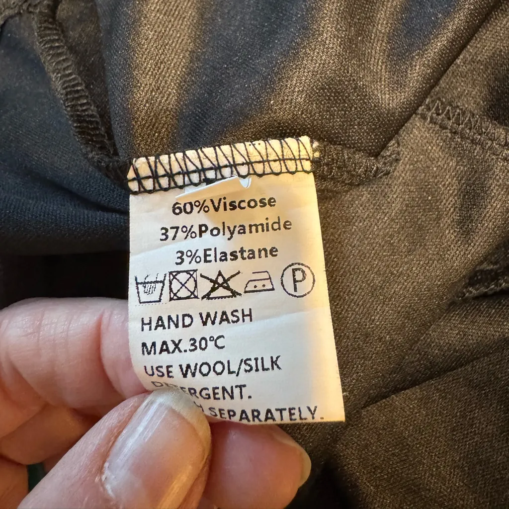 Black Mini Corset Square Neck Ruffle Sleeve A Line Lace Hem Gothcore Dress Large - Image 9