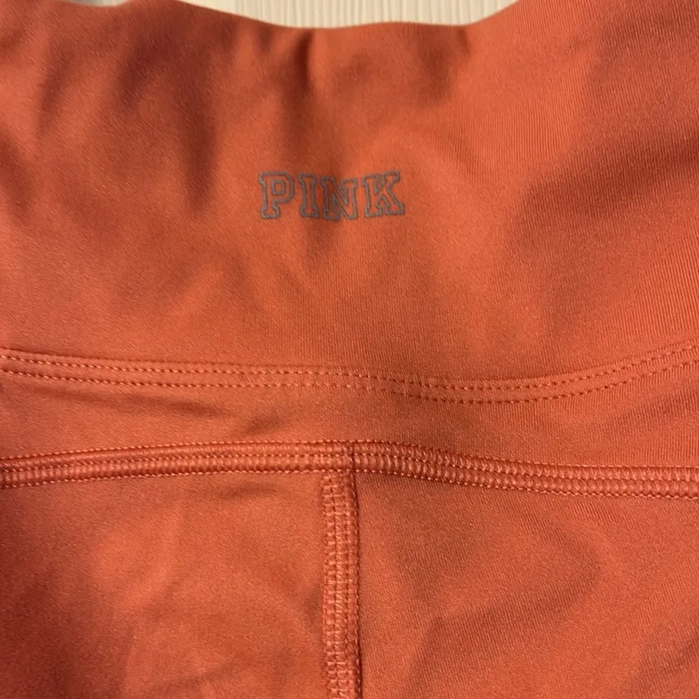 PINK Sport Victoria’s Secret Leggings Coral Medium - Image 5