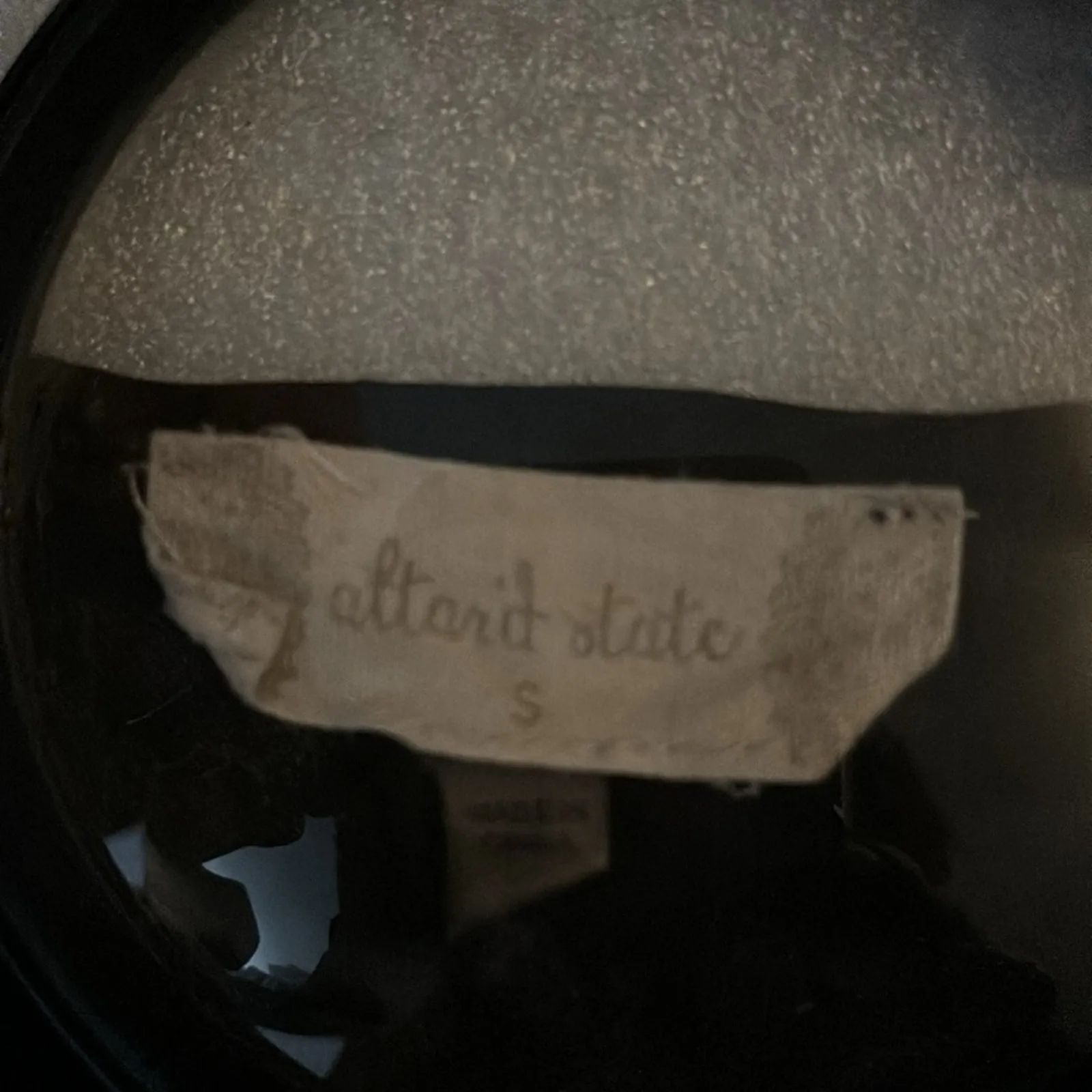 Altar’d States Black Tie Front Cheetah Print Flutter Sleeve Bodysuit S Mobwife - Image 5