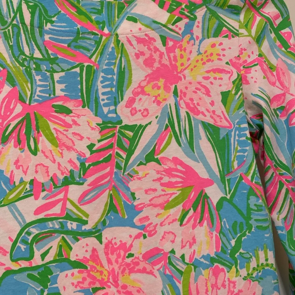 Lilly Pulitzer Waver Top in 2019 Pop-Up Print Lilly of the Jungle Size XS - Image 2