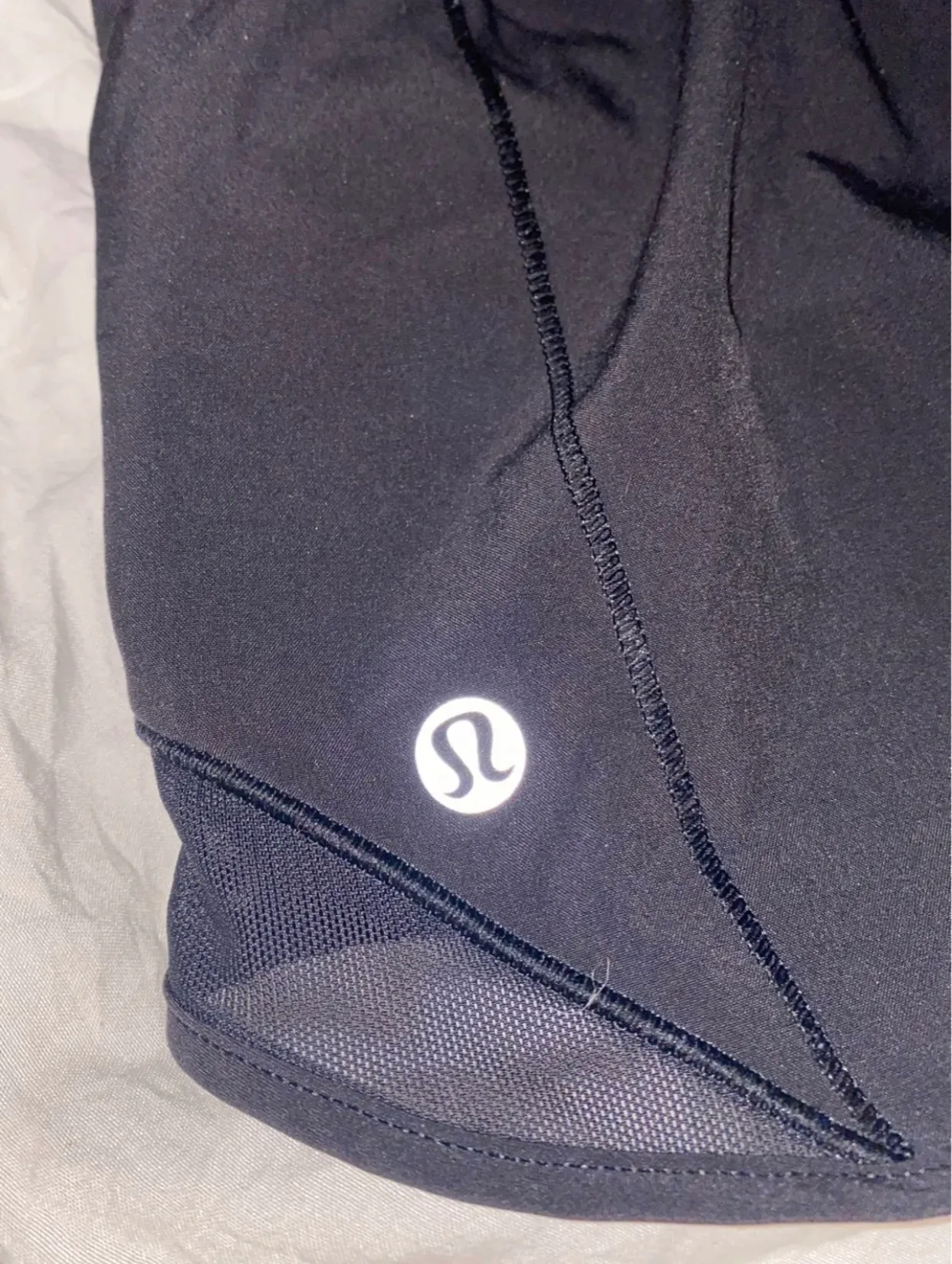 Lululemon Black Hotty Hot Short - Image 3