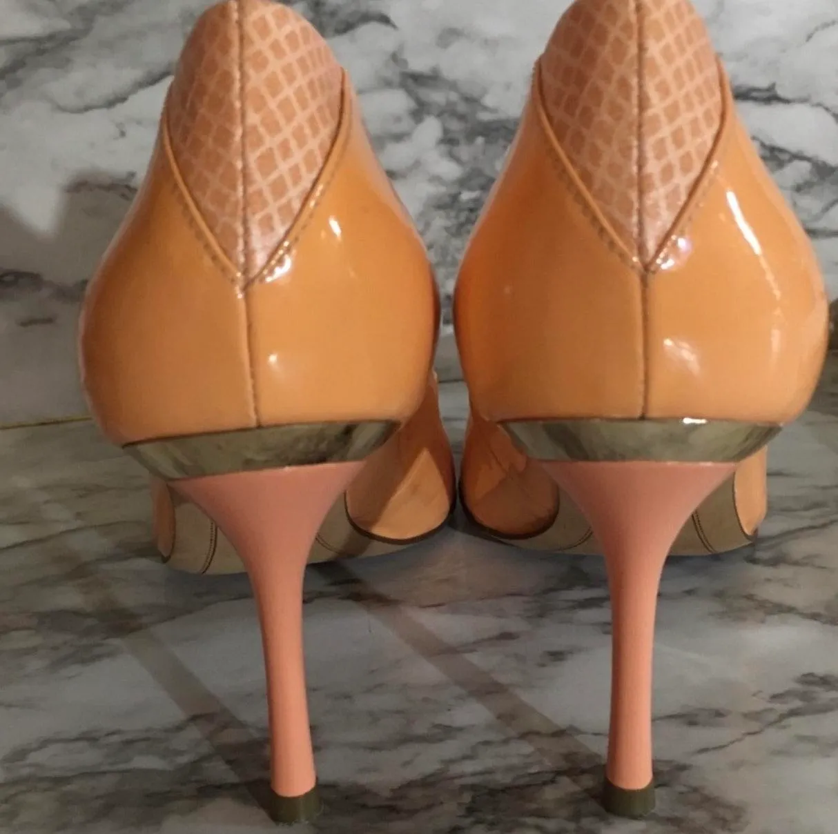 Sam Edelman SAM EDLEMAN tangerine CAMDYN pumps 6.5M - Image 4