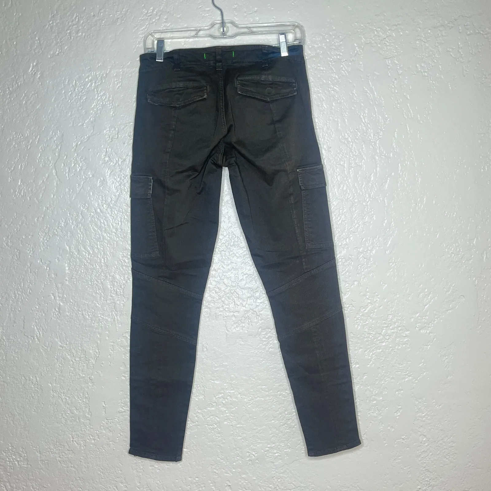 J Brand Houlihan Skinny Ankle Cargo Pants Y2K Utility Women Olive Green 27 - Image 3