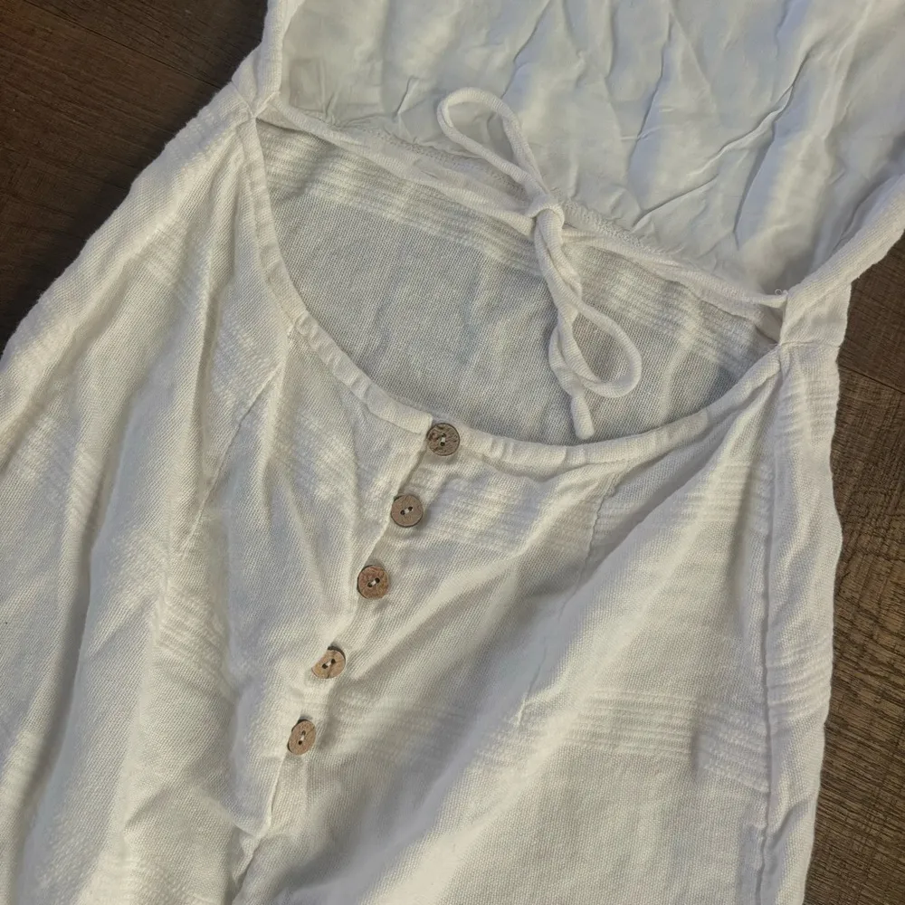 free people meika white backless cutout mini dress - Image 5