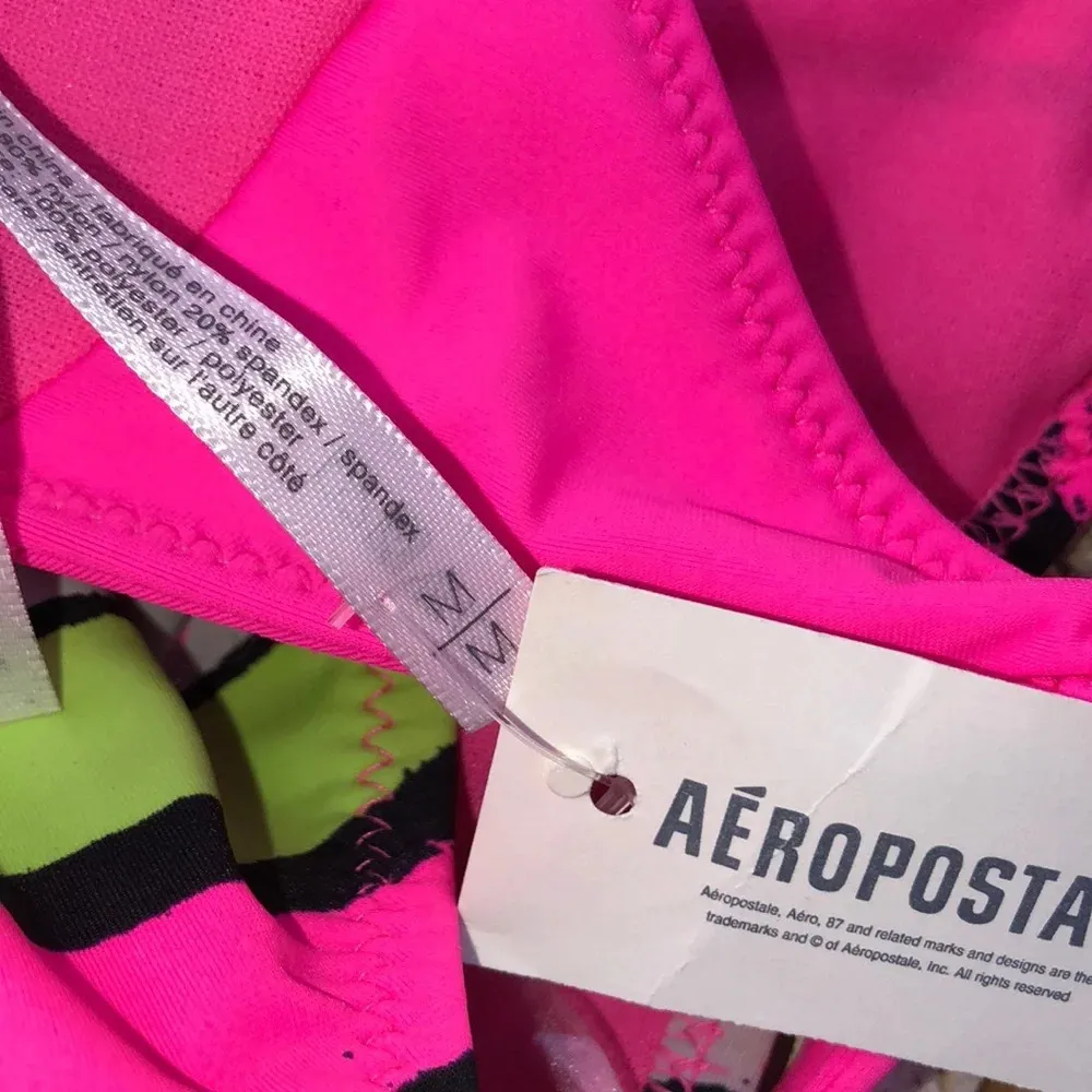 Aeropostale medium pink bikini bottoms; new w/tag - Image 7