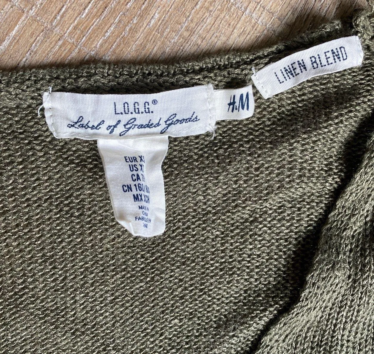 L.O.G.G Label Of Graded Goods Long Sleeve Shirt Top Sweater - Image 4