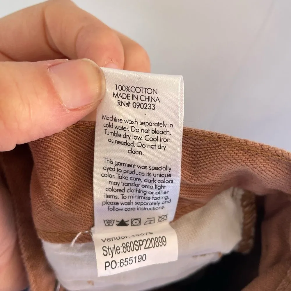 PacSun Brown High Waisted Bootcut Jeans size 28 - Image 8