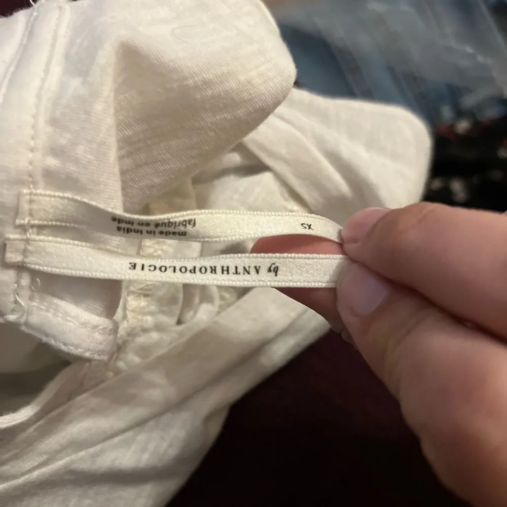 Anthropologie xs Flowy tank top - Image 2