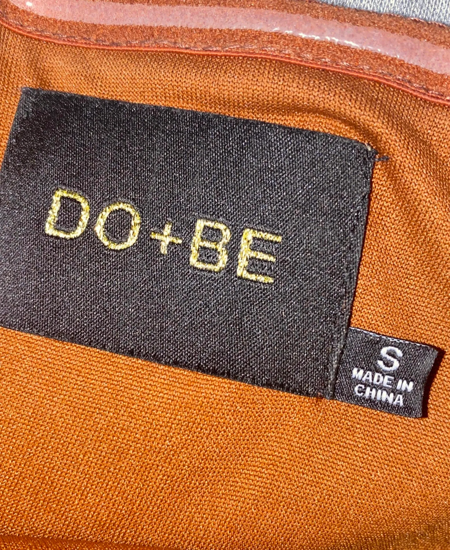 DO+BE Boutique Leather Dress - Image 6