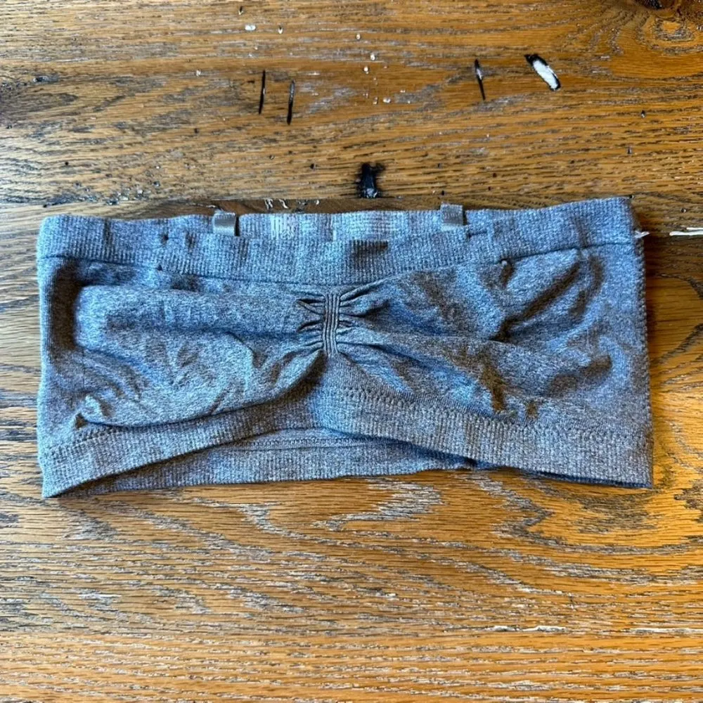 Free Press Seamless Bandeau Bra Grey Size S/M - Image 2