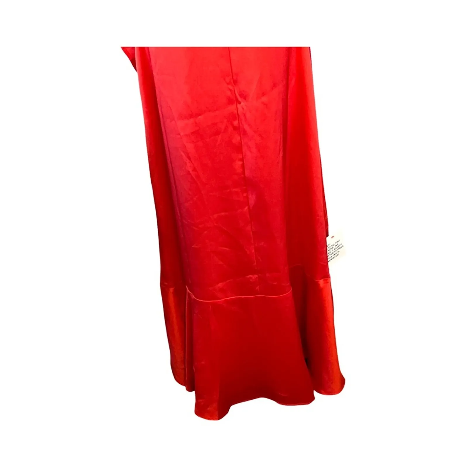 Topshop Elegant Red Ruffle Wrap Dress Women’s Size 2 Nordstrom Rack NWT Party - Image 8