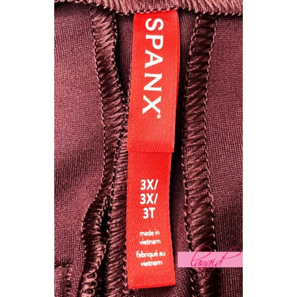 Perfect Pant Kick Flare Chianti Ponte High-Rise Waist Shapewear Slacks 3X - Image 9