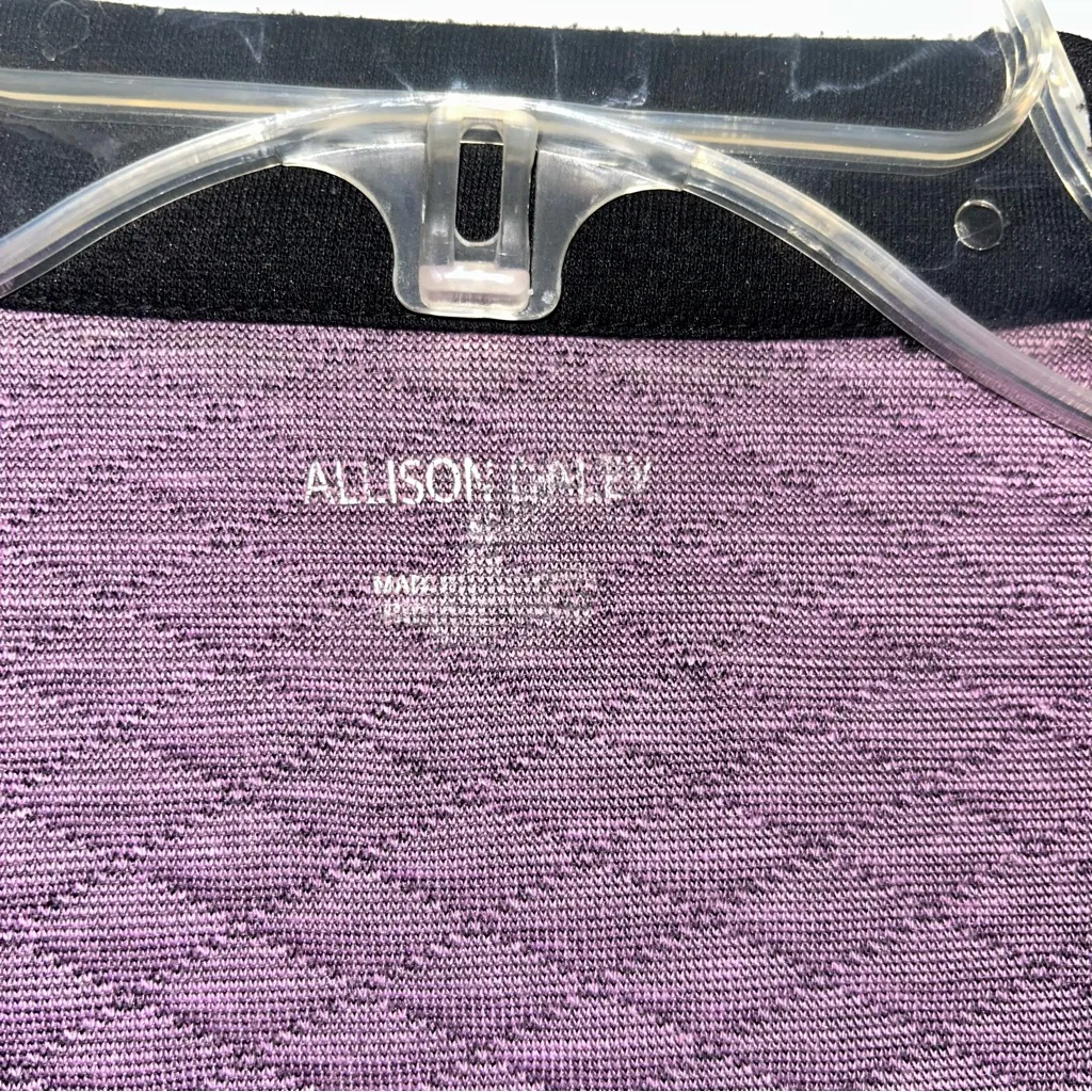 Allison Daley Quilted Purple Women's Jacket Size 2X - Image 3