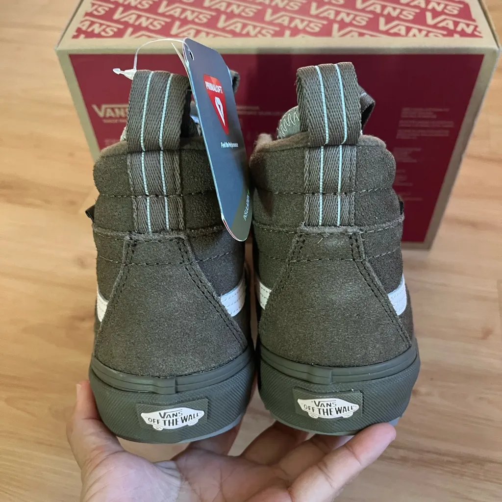 Vans MTE Sk8-Hi Dr Waterproof Teak Shoes Women 9.0 US Mens 7.5 Us - Image 7