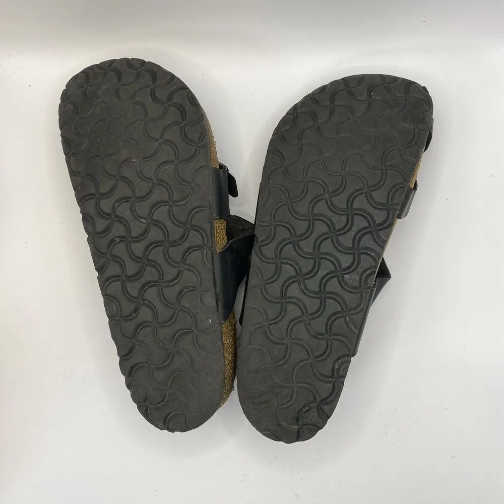 Birkenstock Sandals Womens EU 38 US 7 Mayari Birko‎ Flor Black - Image 7