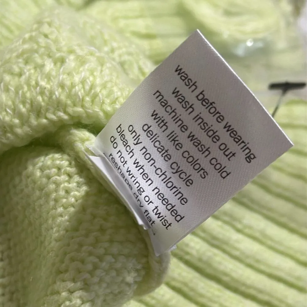 Sonoma Women's medium pullover knit Lime Green Sweater St Patrick’s day casual - Image 6