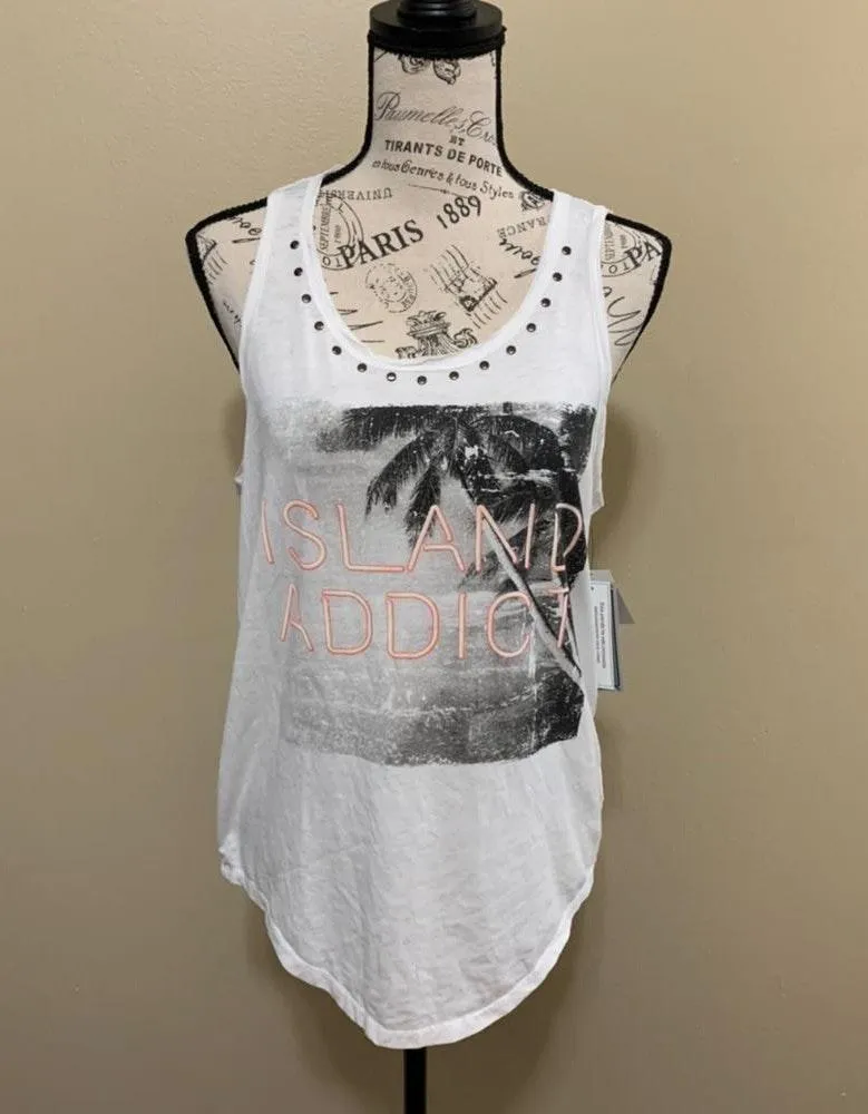 Island Addict Studded Tank Top - Image 2