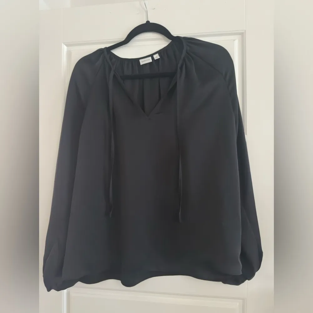 Aritzia Black Athens Blouse Babaton Size M - Image 2