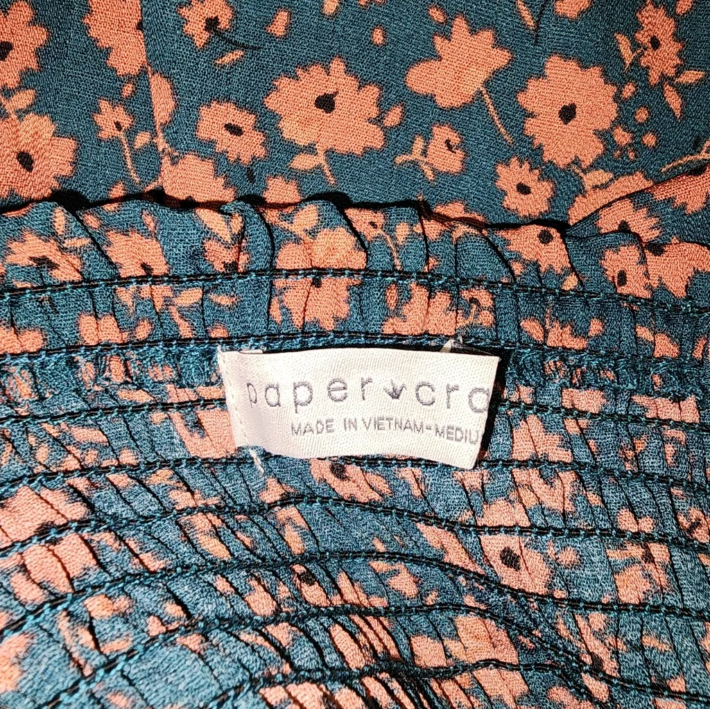 Paper Crane Anthropologie Sleeveless Blouse Size Medium - Image 3