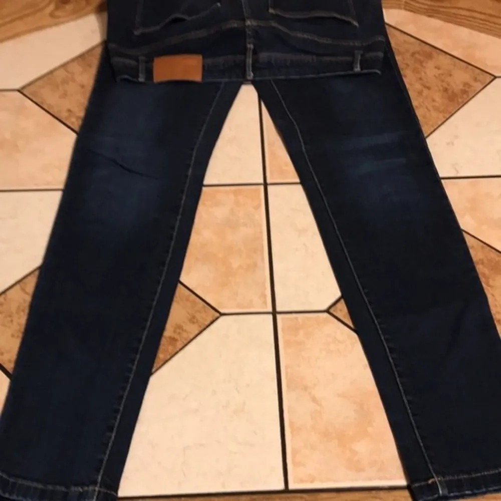 Zara trafaluc dark denim skinny jeans size 8 - Image 10