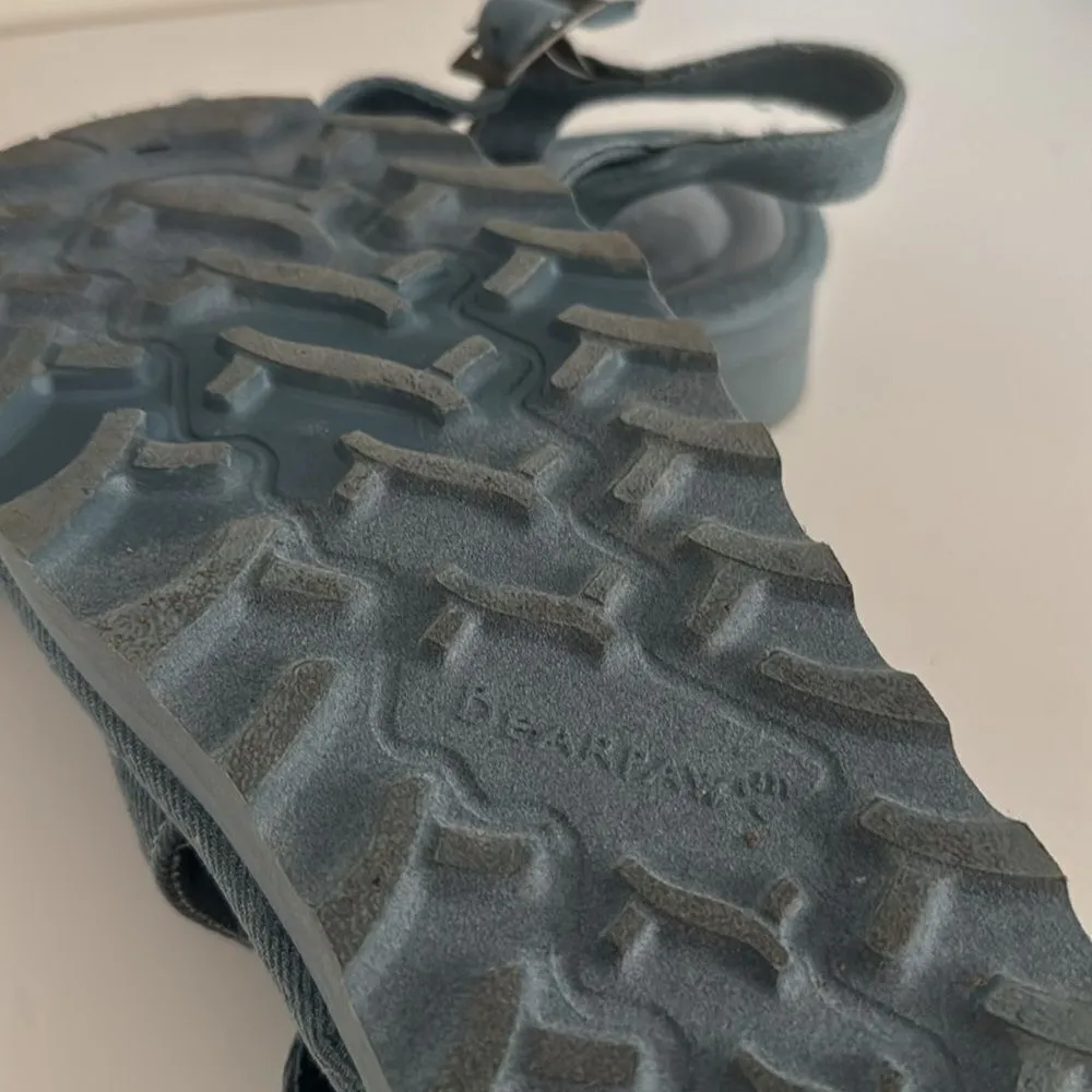 BEAR PAW Ascend Denim Blue Sandals EUC - Image 5