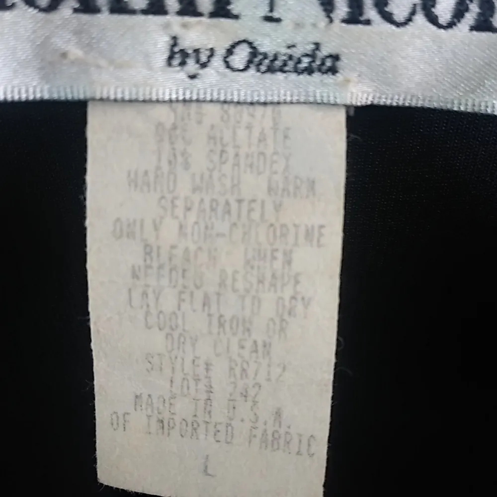 Ronni Nicole L Black Creme Shell Top Jacket Set - Image 3