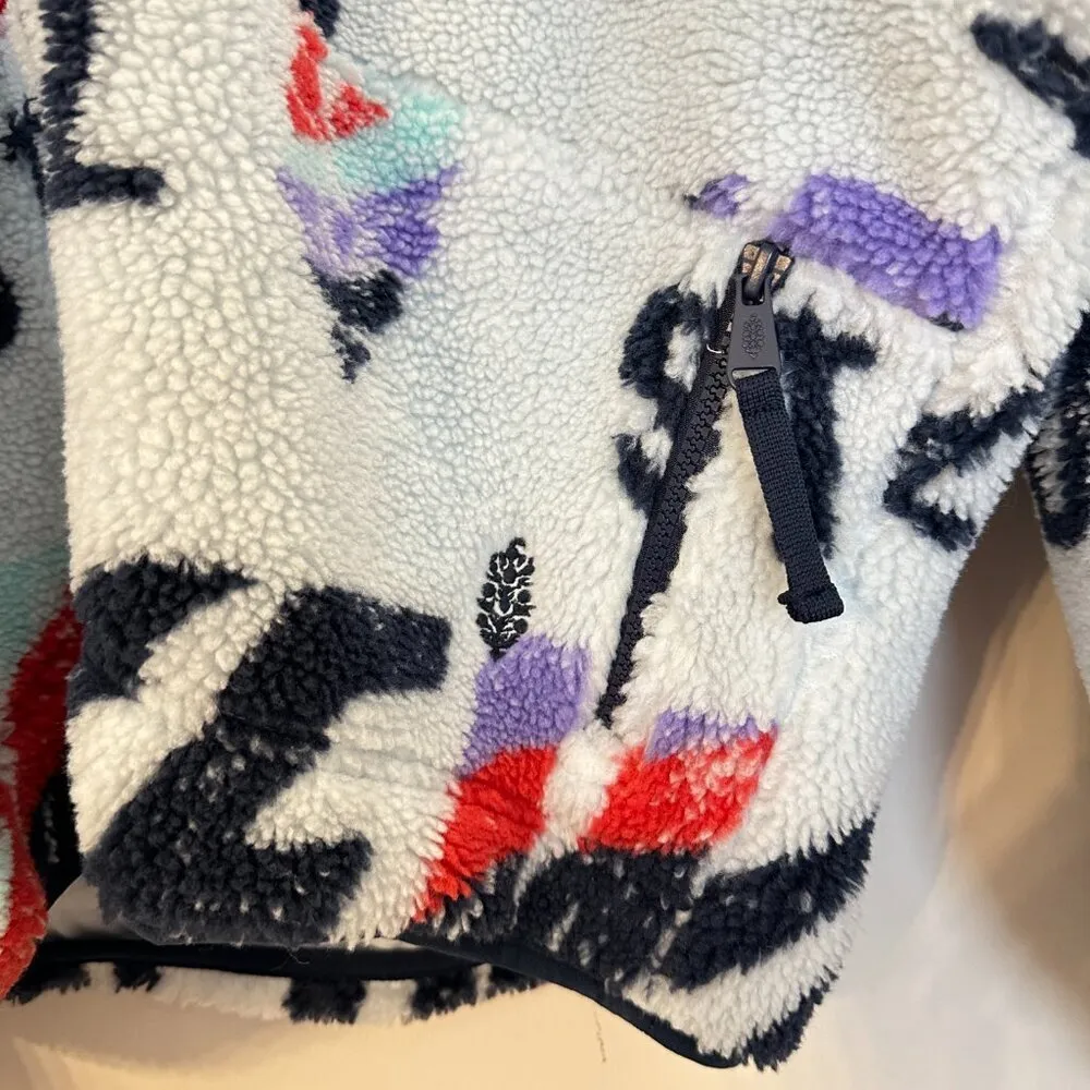 FREE PEOPLE Movement Hit The Slopes Printed Pullover in Stand Out Never Still White - Image 6