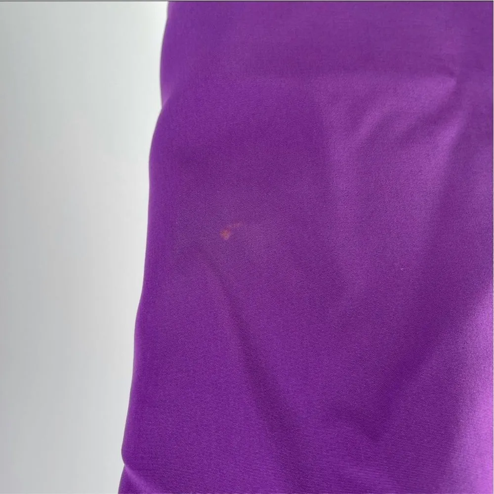 Vintage Willow Ridge High Waisted Pleated Purple Pants Trousers Petite sz M - Image 13