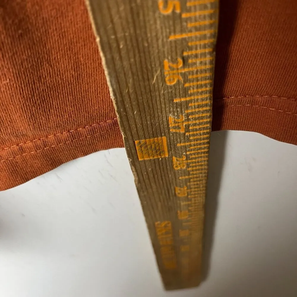 Vintage Y2K A Nicer Way to Say Idiot Humor T Shirt Orange Large L Graphic - Image 7