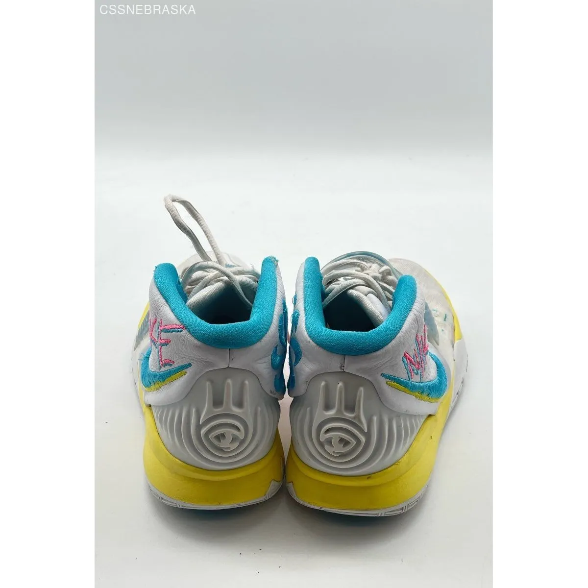 Nike Multicolor‎ Kyrie 6 Neon Graffiti ~ Basketball Shoes Sneakers High Top - Image 3