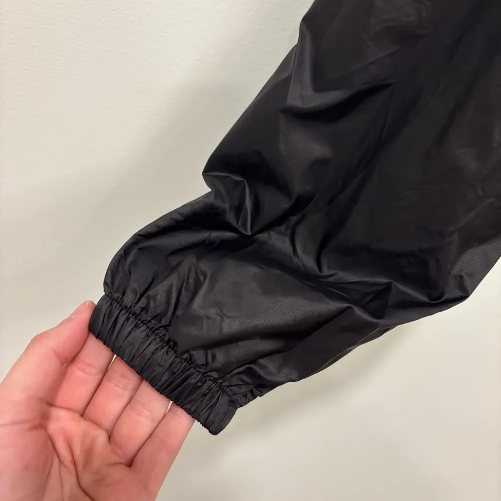 Zyia Active Lightweight Windbreaker Full Zip Black Camo Iridescent Strip Running - Image 4