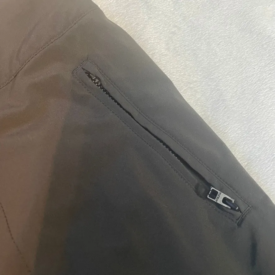 ATHLETA Black Zip Pocket‎ Cargo Pull On Exercise Pants Active 0 - Image 2