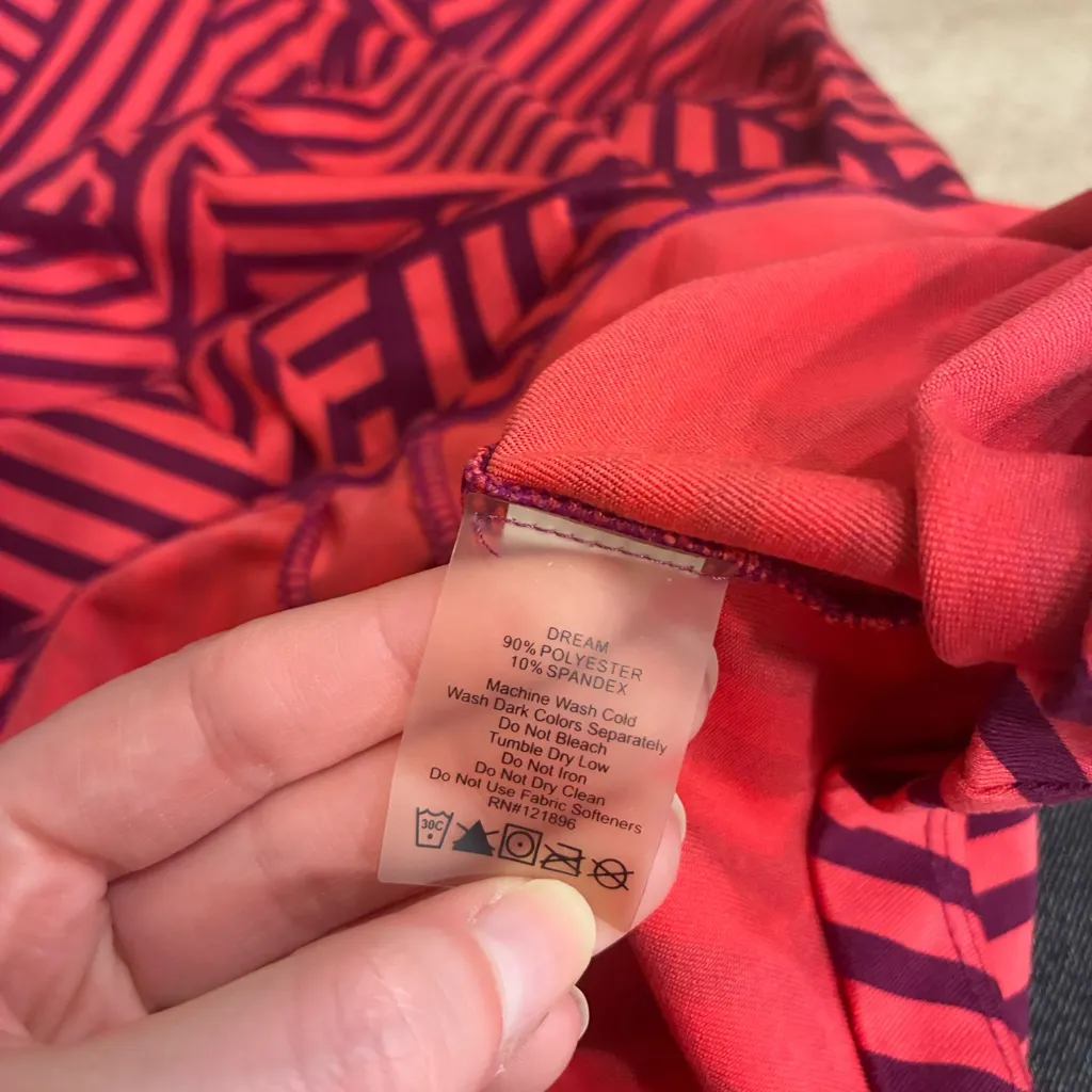 Title Nine Women’s Dream Dress Pink Purple A-line Outdoors Size S - Image 5