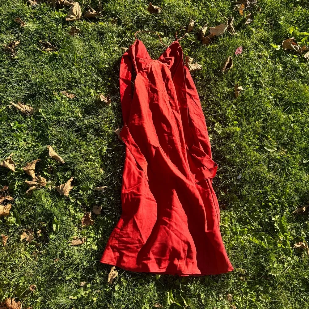 NWT Rust Slinky Dress - Image 5